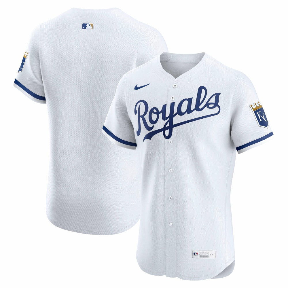 Kansas City Royals Home Elite Jersey - White | Nike