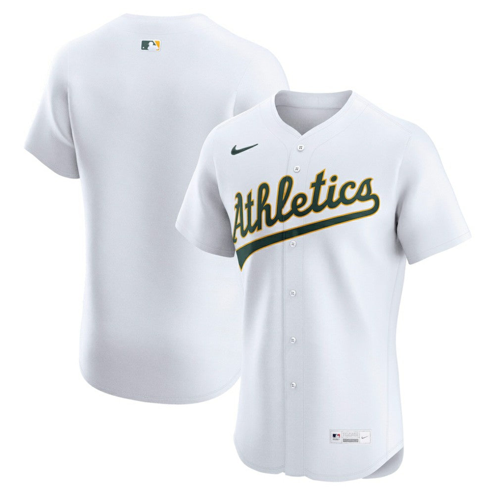 Athletics Home  Elite Jersey - White | Nike