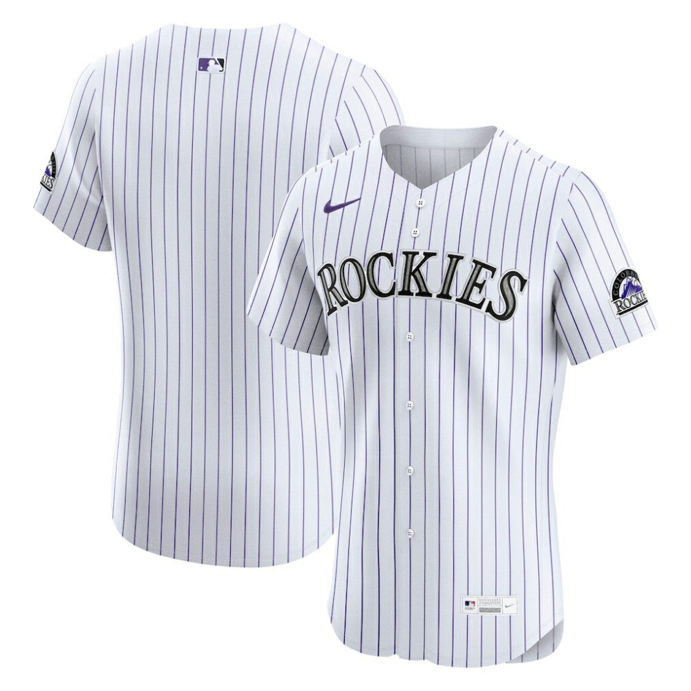 Colorado Rockies Home Elite Jersey - White | Nike