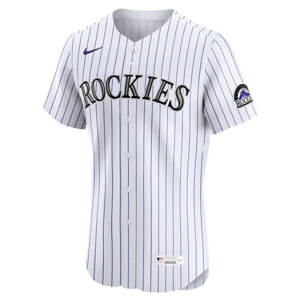 Colorado Rockies Home Elite Jersey - White | Nike