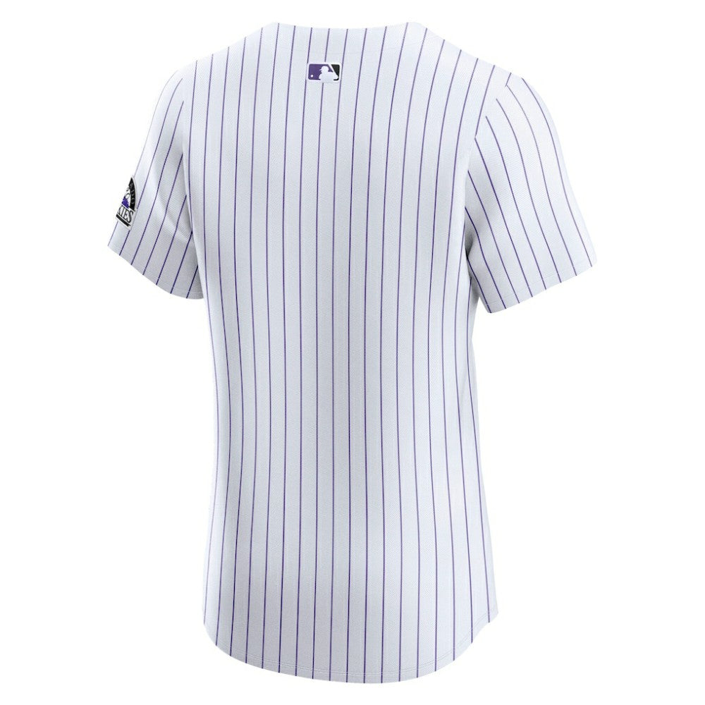 Colorado Rockies Home Elite Jersey - White | Nike