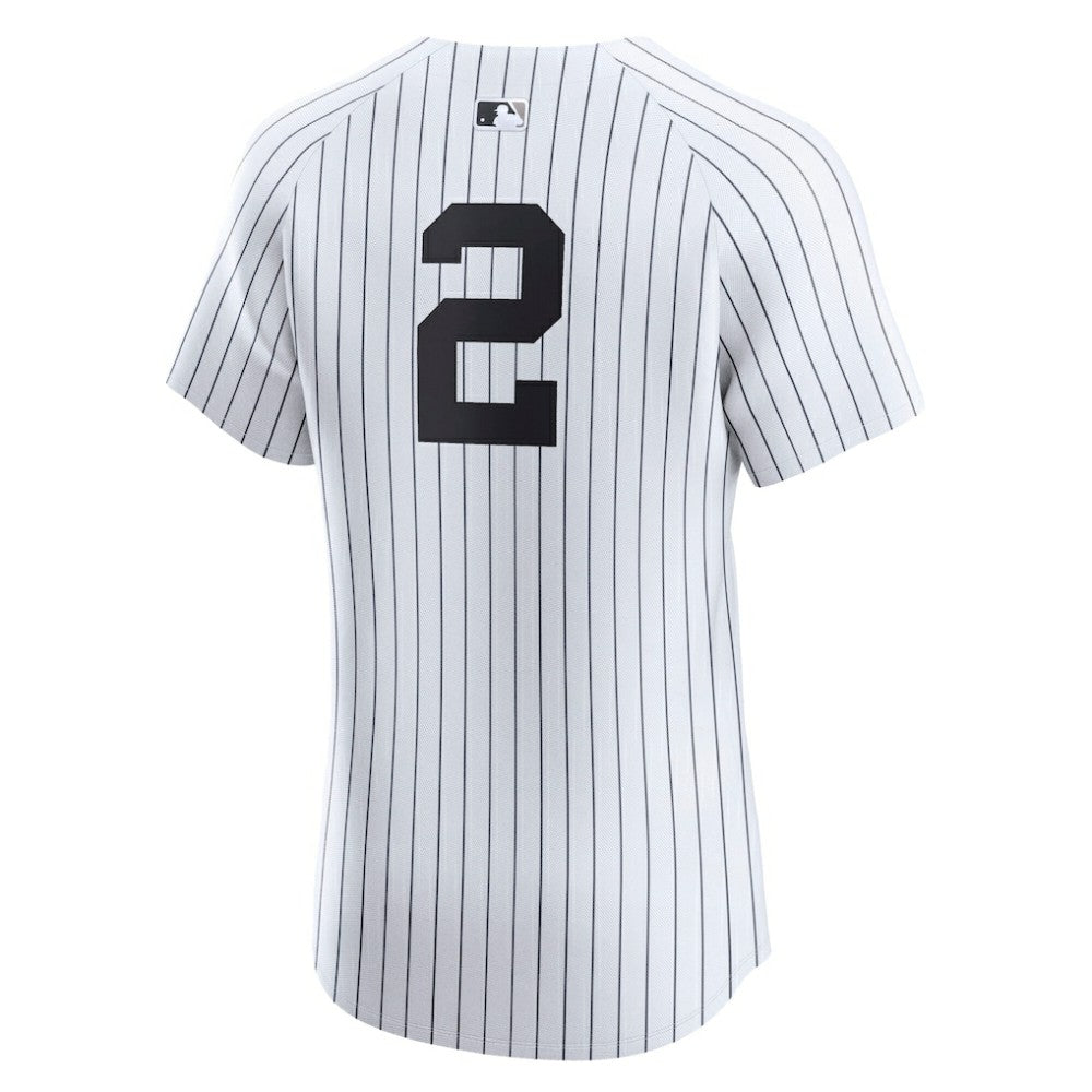 Derek Jeter New York Yankees Home Elite Player Jersey - White | Nike