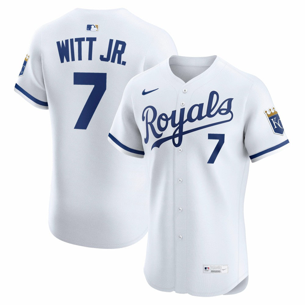 Bobby Witt Jr. Kansas City Royals Home ElitePlayer  Jersey - White | Nike