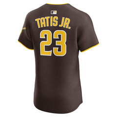 Fernando Tatis Jr. San Diego Padres Road Elite Jersey - Brown | Nike