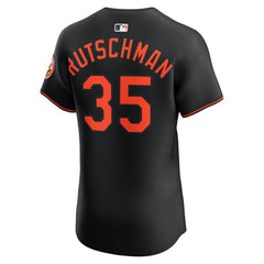 Adley Rutschman Baltimore Orioles Alternate Elite Jersey - Black | Nike