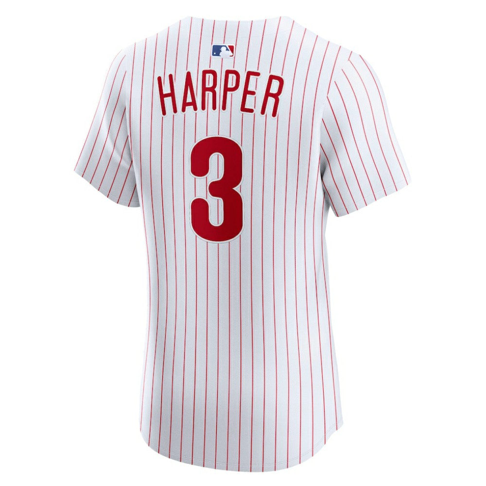 Bryce Harper Philadelphia Phillies Home Elite Jersey - White | Nike