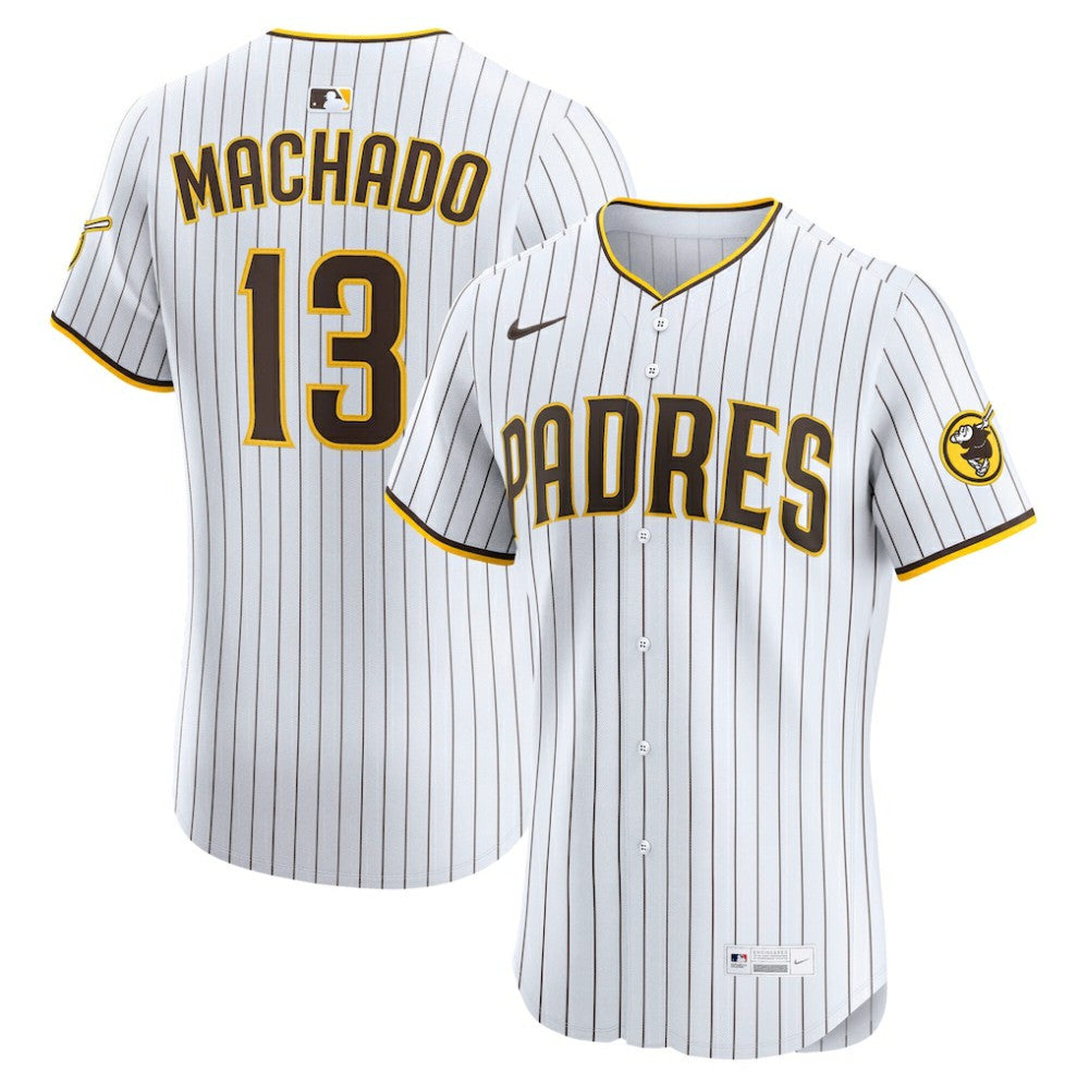 Manny Machado San Diego Padres Home Elite Player Jersey - White | Nike