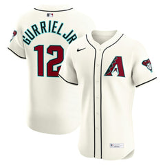 Lourdes Gurriel Jr. Arizona Diamondbacks Home Elite Jersey - Cream | Nike