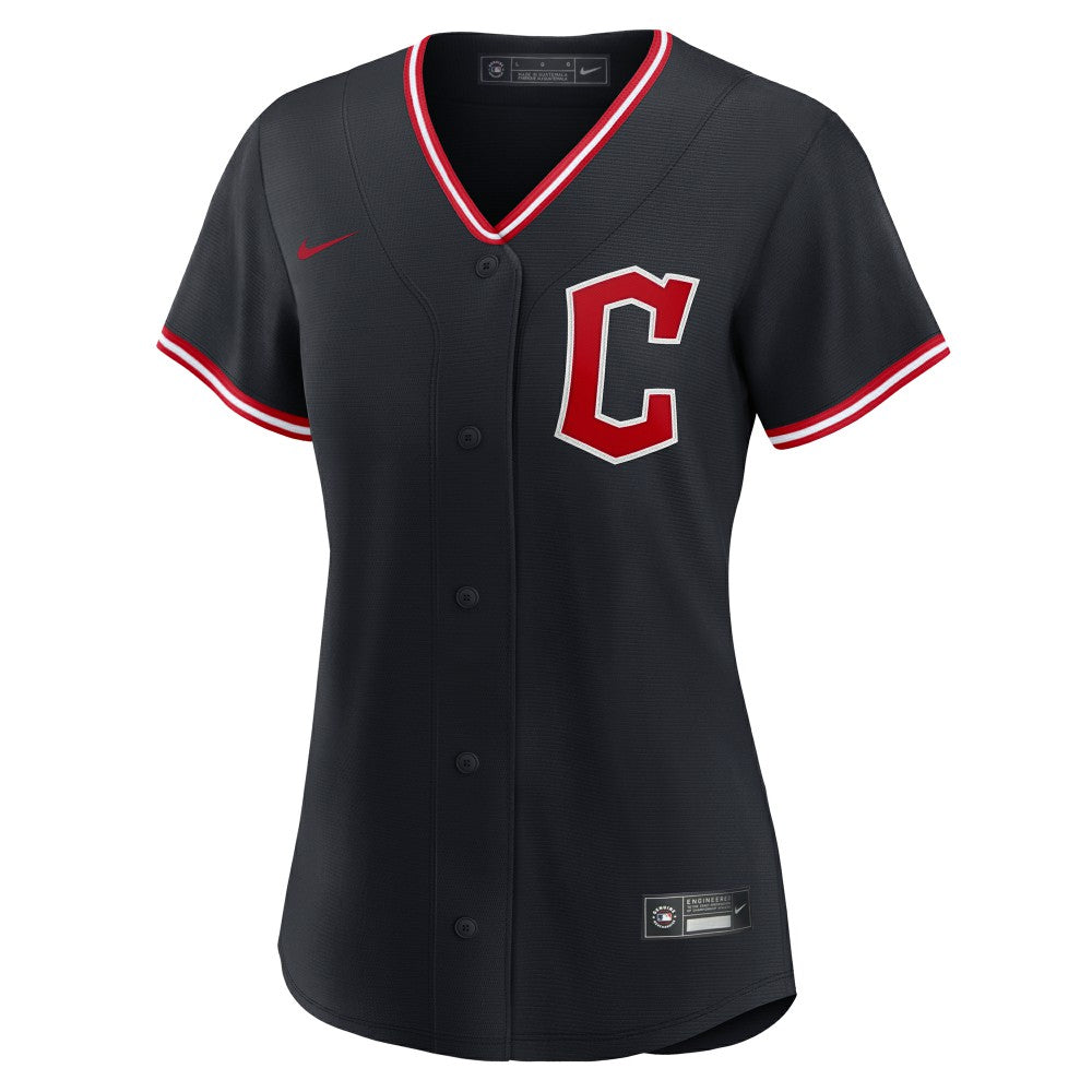 Cleveland Guardians Women's Alternate Replica Jersey - Navy | Nike