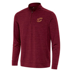 Cleveland Cavaliers Antigua Bright Quarter-Zip Top sale - Burgundy cheap
