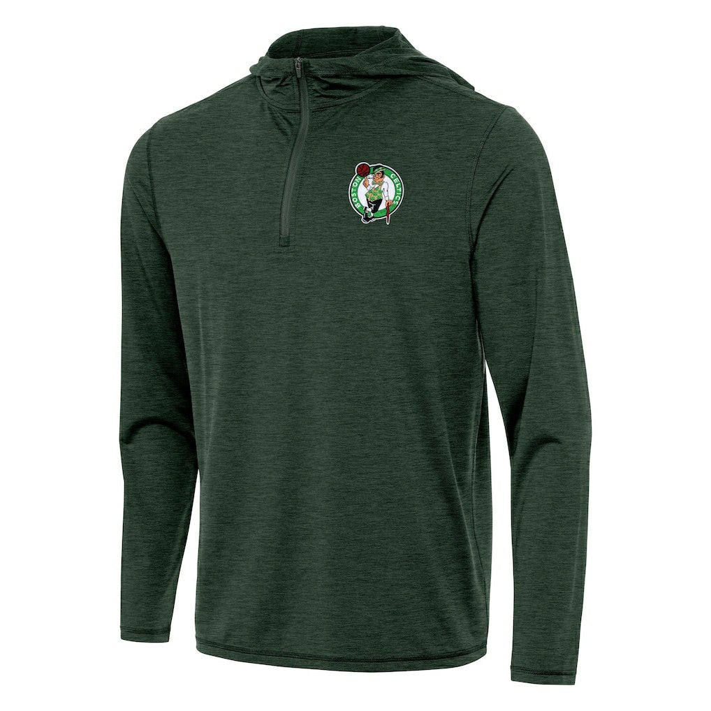 Boston Celtics Antigua Tidy Quarter-Zip Hoodie - Hunter Green online