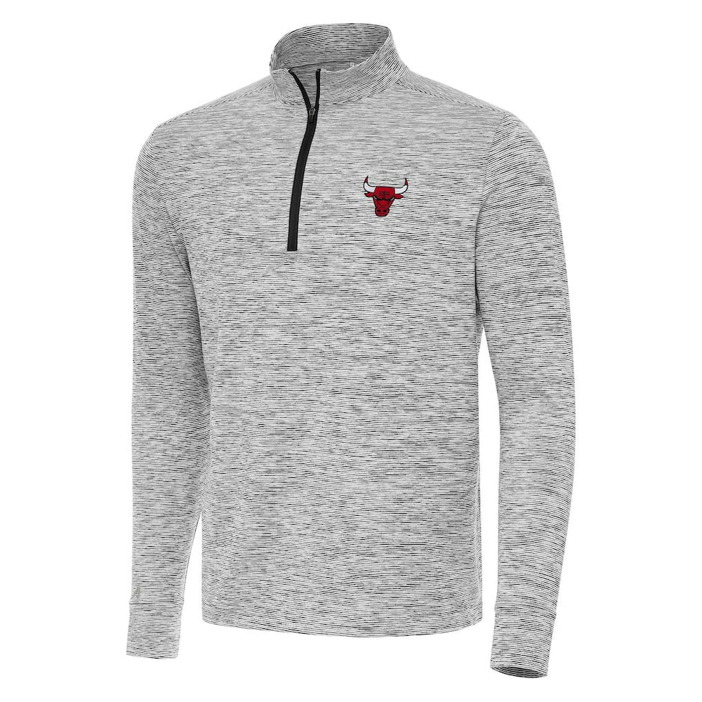 Chicago Bulls Antigua Cause Quarter-Zip Top - Black online