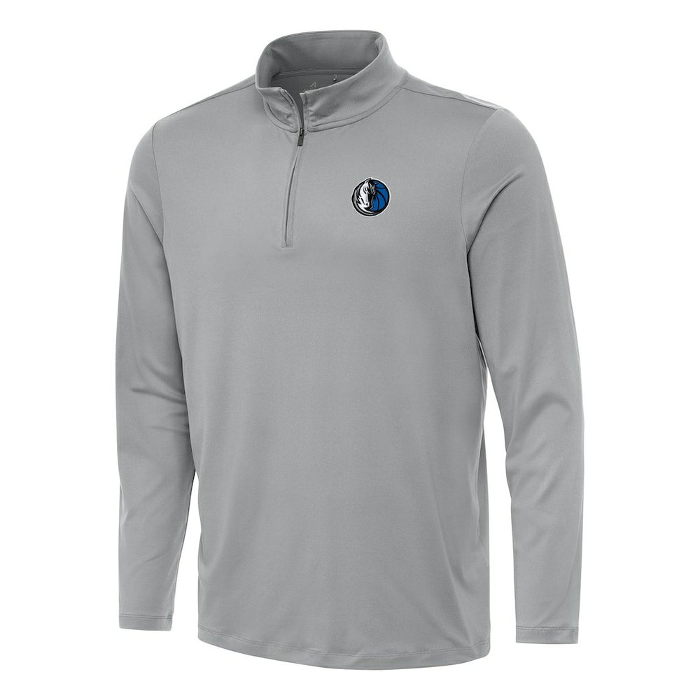 Dallas Mavericks Antigua Reprocess Quarter-Zip Top sale - Gray cheap
