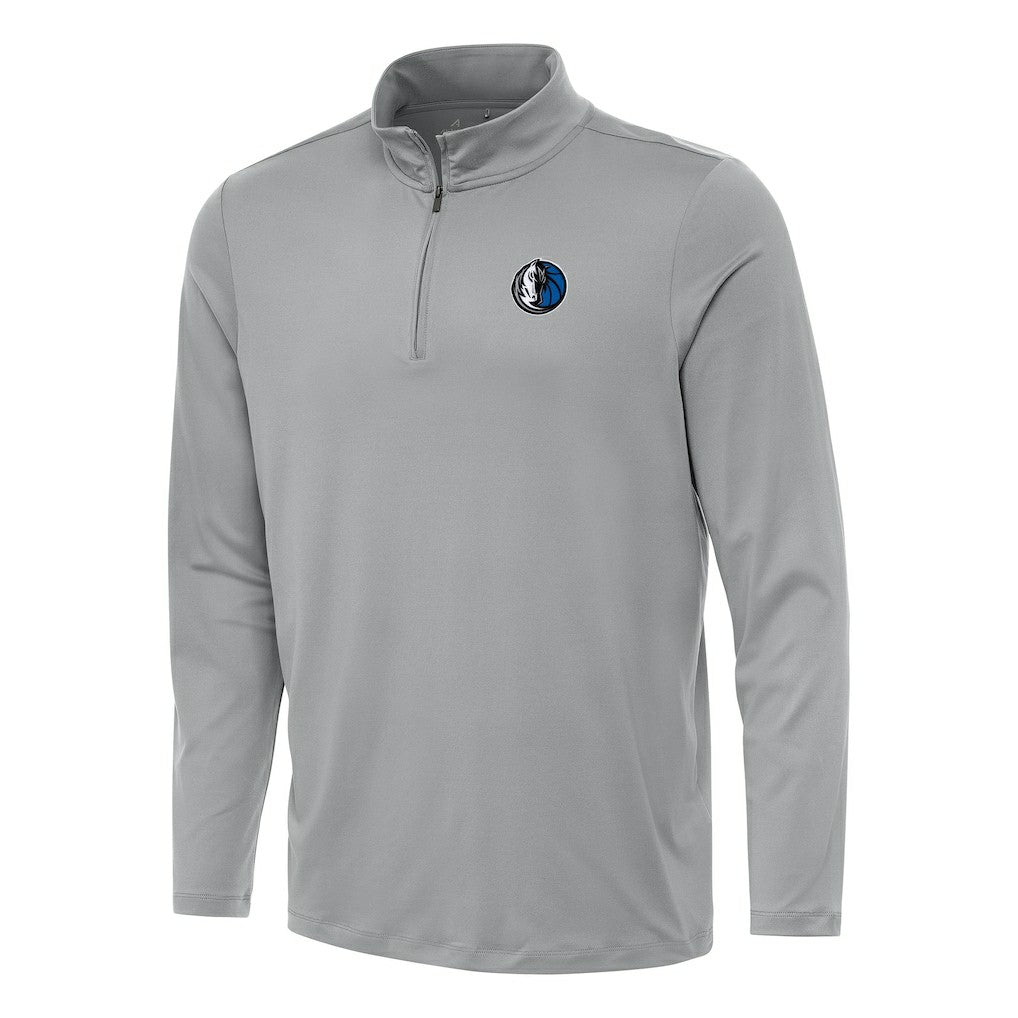 Dallas Mavericks Antigua Reprocess Quarter-Zip Top sale - Gray cheap