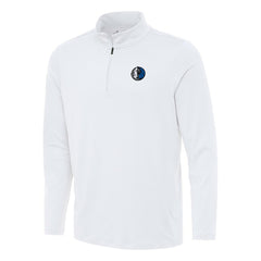 Dallas Mavericks Antigua Reprocess Quarter-Zip Top sale - White for sale