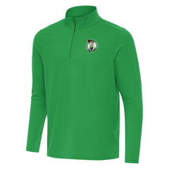 Boston Celtics Antigua Intent Quarter-Zip Top - Kelly Green shop