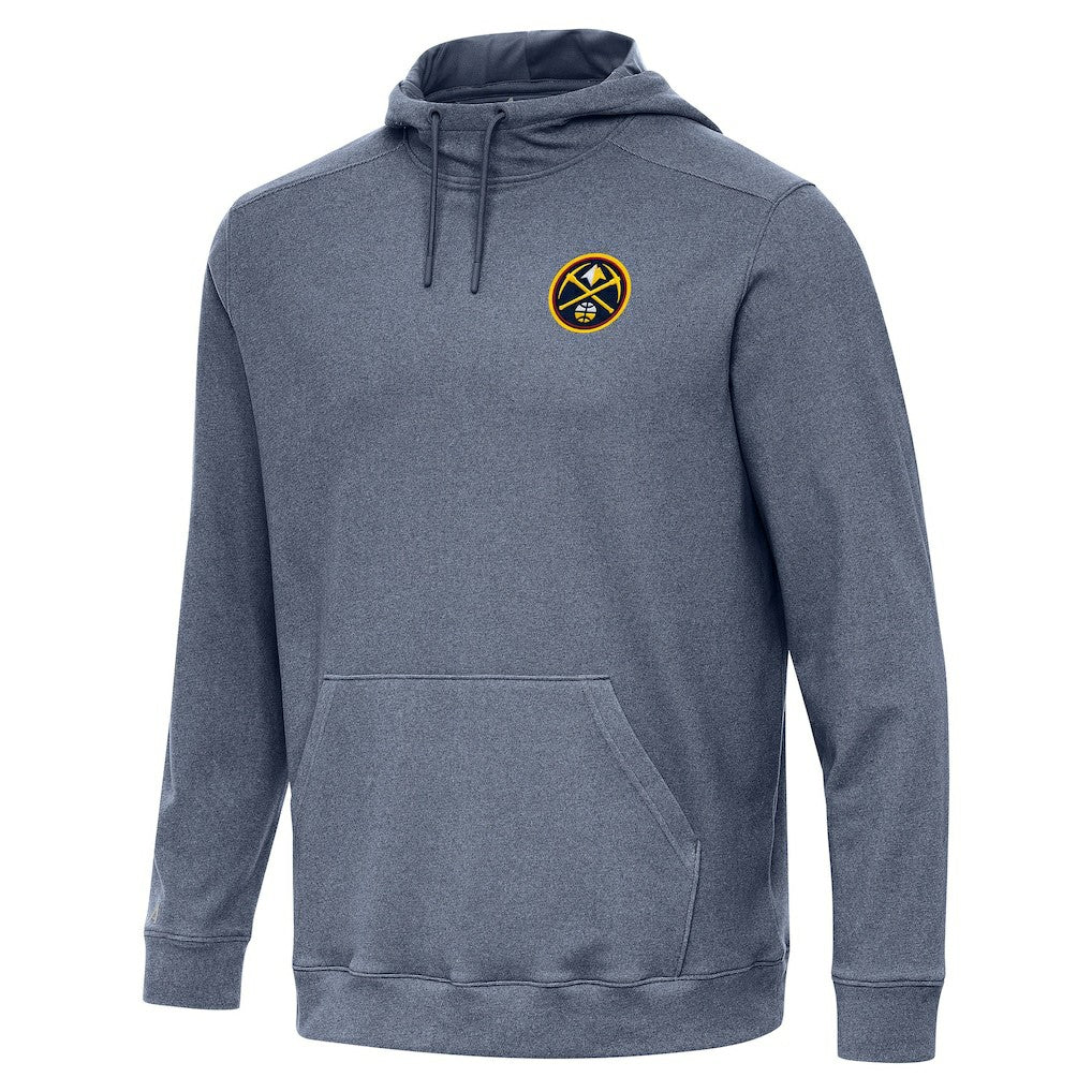 Denver Nuggets Antigua Cloud Pullover Hoodie sale - Heather Navy shop