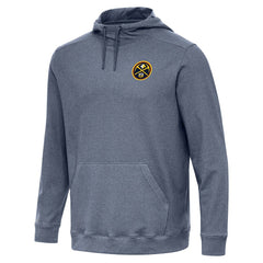 Denver Nuggets Antigua Cloud Pullover Hoodie sale - Heather Navy shop