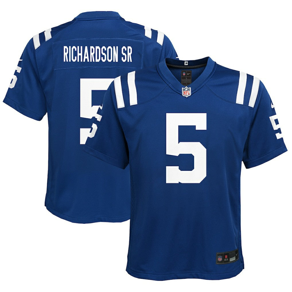 NFL Indianapolis Colts Anthony Richardson Sr.  Youth Game Jersey