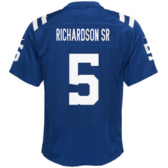 NFL Indianapolis Colts Anthony Richardson Sr.  Youth Game Jersey
