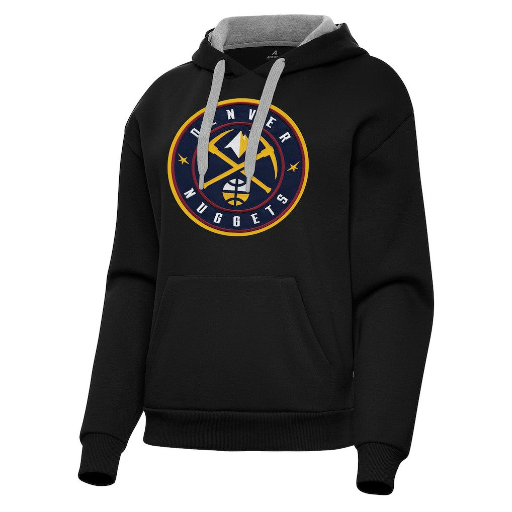 Denver Nuggets Antigua Women's Victory Pullover Hoodie sale - Black sale