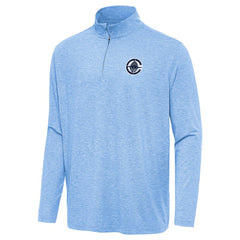 LA Clippers Antigua Hunk Quarter-Zip Top - Heather Powder Blue shop