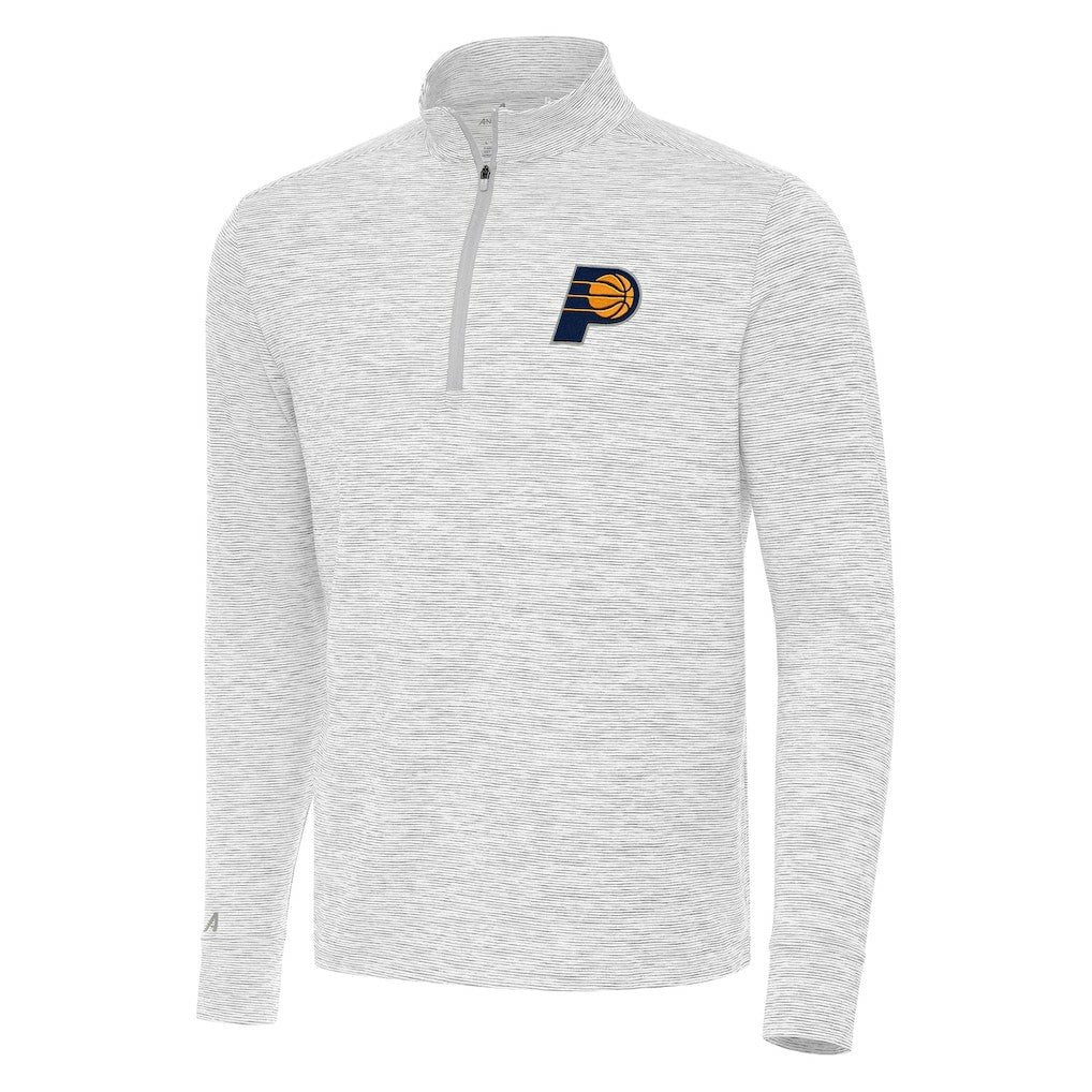 Indiana Pacers Antigua Cause Quarter-Zip Top - Gray discount