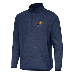 Indiana Pacers Antigua Certain Quarter-Zip Tri-Blend Sweatshirt - Heather Navy for sale