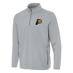 Indiana Pacers Antigua Perilous Quarter-Zip Sweatshirt - Gray cheap
