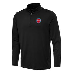 Detroit Pistons Antigua Reprocess Quarter-Zip Top sale - Black online