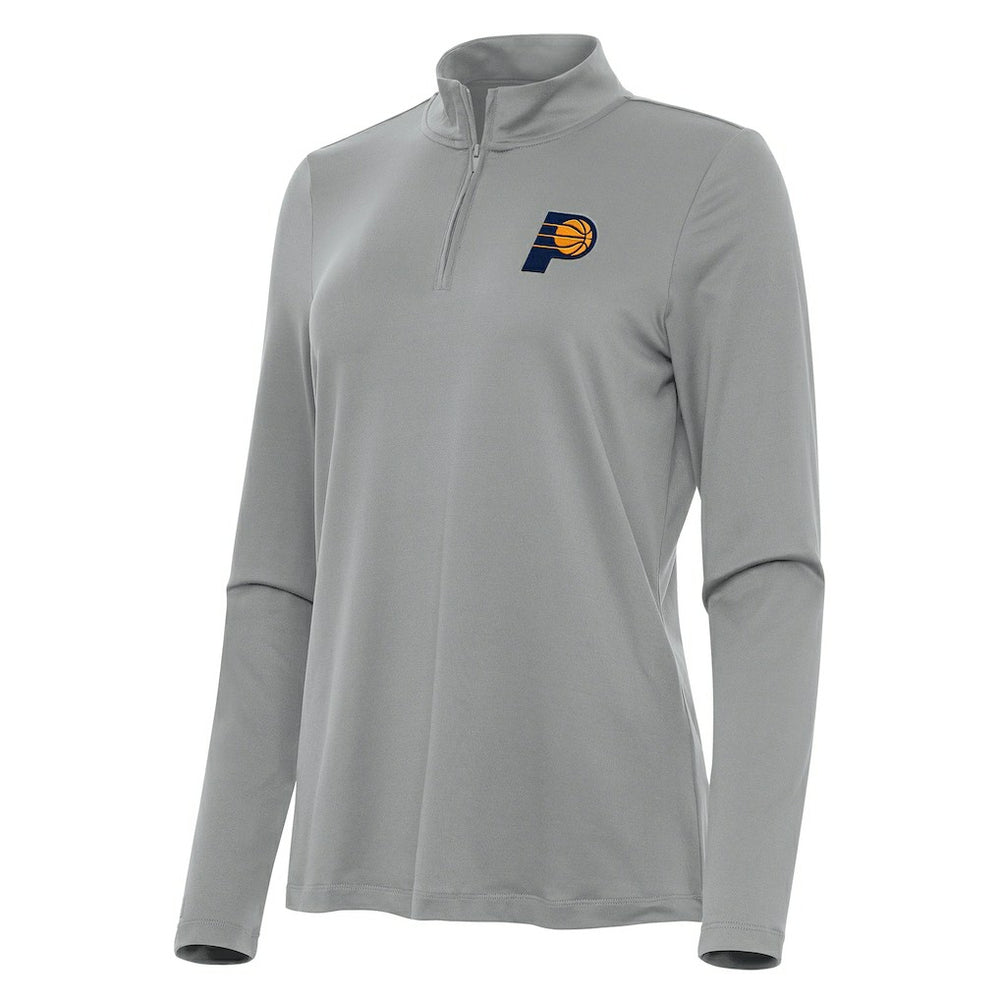 Indiana Pacers Antigua Women's Reprocess Quarter-Zip Top - Gray online