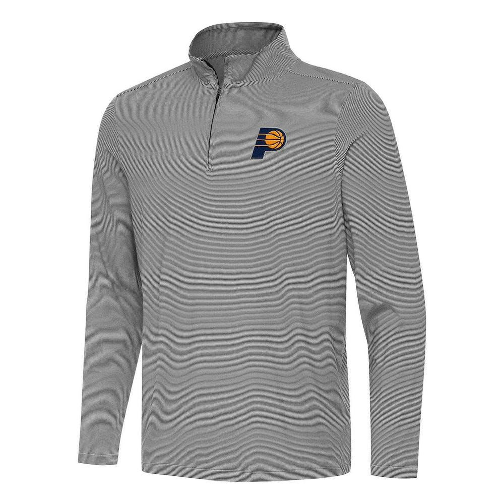 Indiana Pacers Antigua Twine Quarter-Zip Top - Black outlet