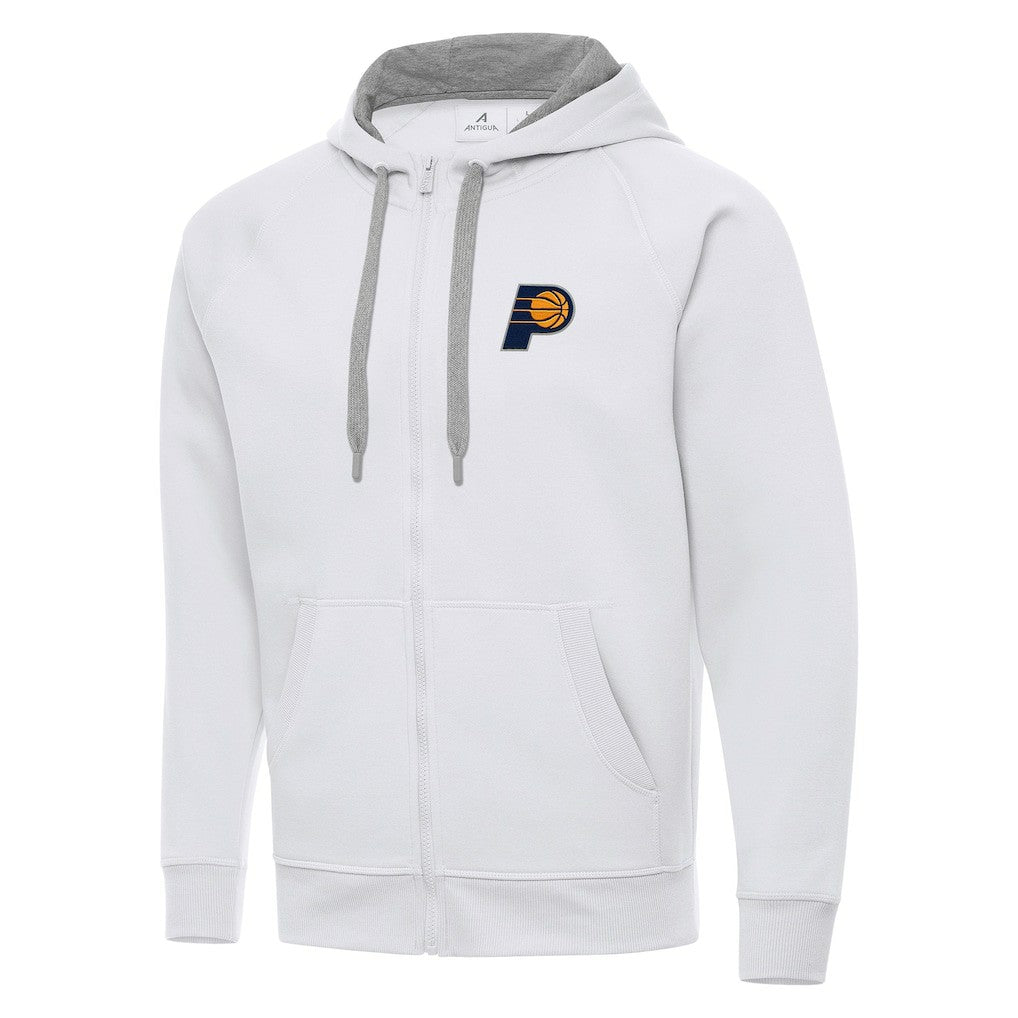 Indiana Pacers Antigua Big & Tall Victory Full-Zip Hoodie Jacket - White discount
