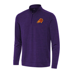 Phoenix Suns Antigua Bright Quarter-Zip Top - Heather Purple sale