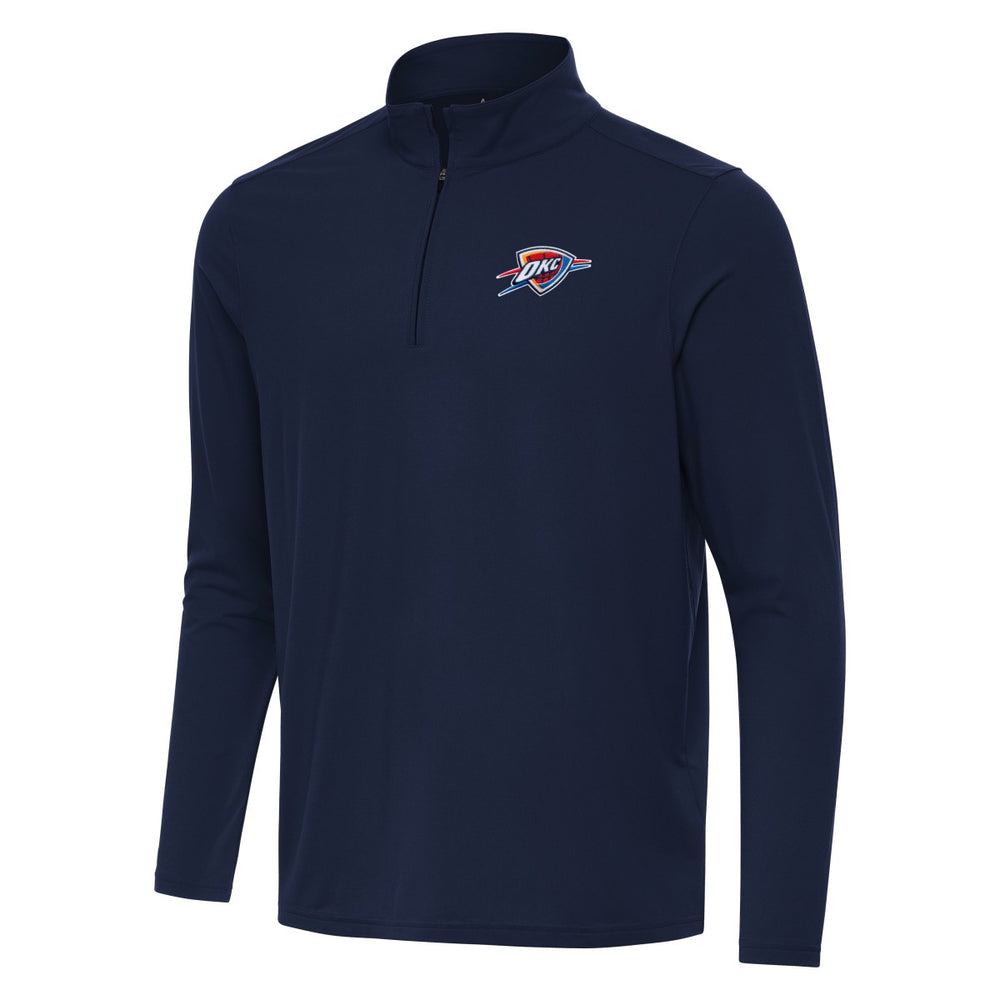 Oklahoma City Thunder Antigua Intent Quarter-Zip Top - Navy cheap