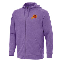 Phoenix Suns Antigua Effortless Full-Zip Hoodie Jacket - Heather Purple on sale