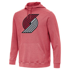 Portland Trail Blazers Antigua Cloud Pullover Hoodie - Heather Red outlet