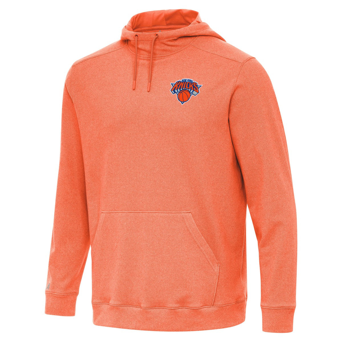 New York Knicks Antigua Cloud Pullover Hoodie - Heather Orange shop