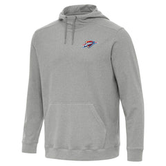 Oklahoma City Thunder Antigua Cloud Pullover Hoodie - Heather Gray cheap