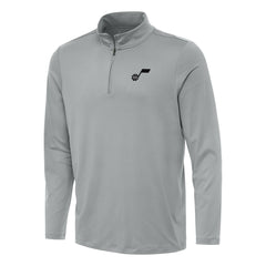 Utah Jazz Antigua Reprocess Quarter-Zip Top - Gray online