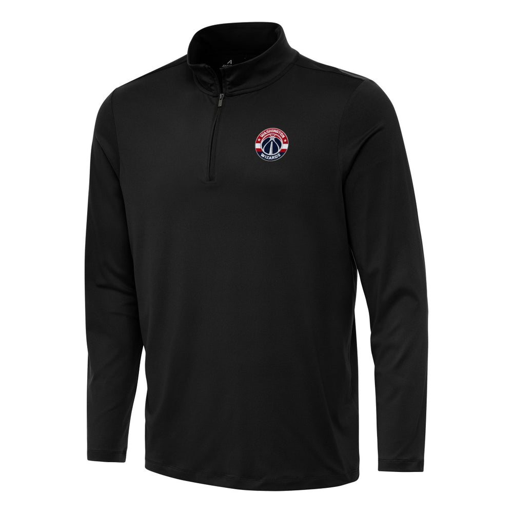 Washington Wizards Antigua Reprocess Quarter-Zip Top - Black online