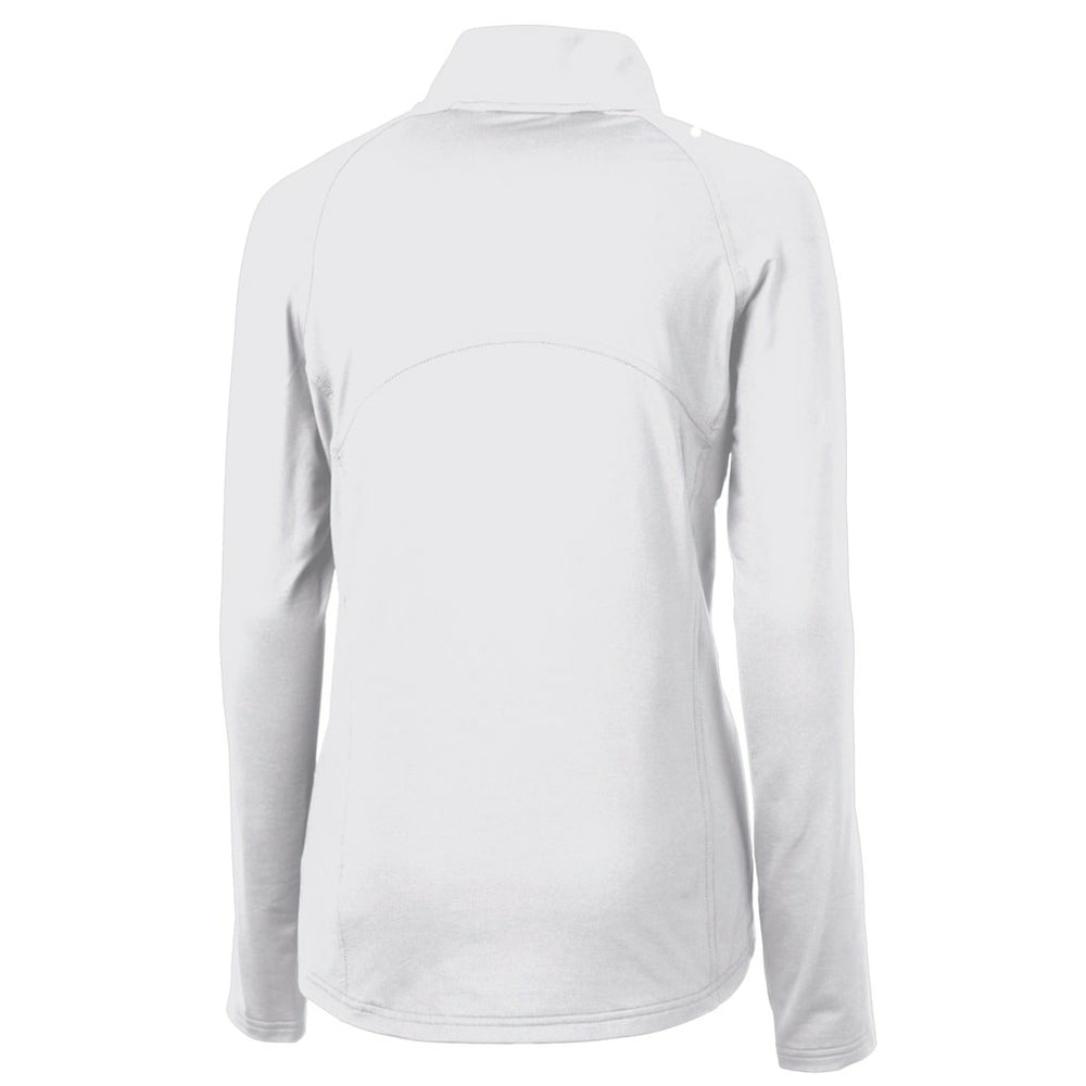 NFL Cleveland Browns Cutter & Buck Women's Adapt Eco Knit Stretch Recycled Half-Zip Pullover Top
