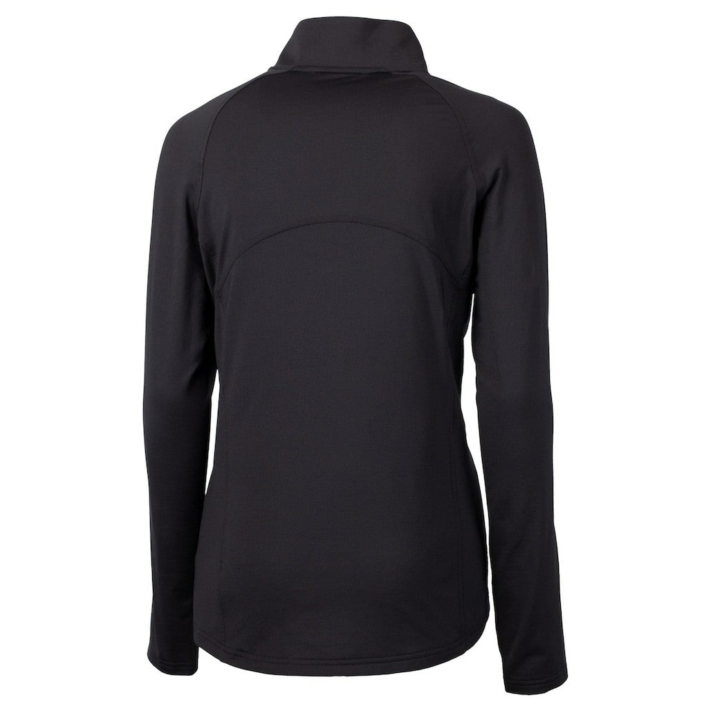 NFL Cleveland Browns Cutter & Buck Women's Adapt Eco Knit Stretch Recycled Half-Zip Pullover Top