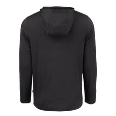 NFL Cleveland Browns Cutter & Buck Coastline Epic Comfort Eco Recycled Long Sleeve Hooded T-Shirt