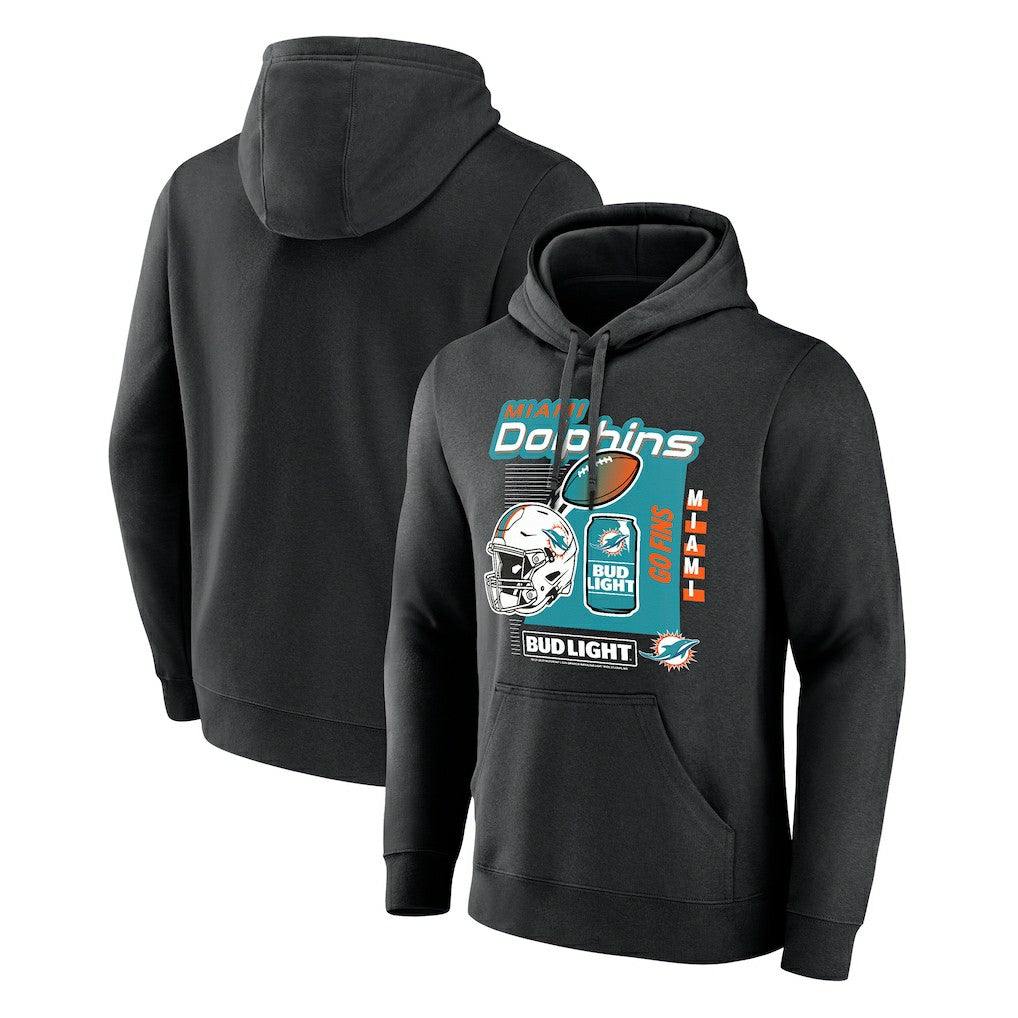 NFL Miami Dolphins Bud Light Pullover Hoodie