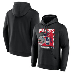 NFL New England Patriots Bud Light Pullover Hoodie