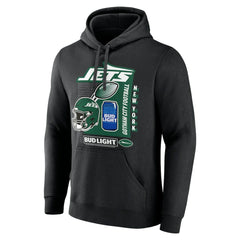 NFL New York Jets Bud Light Pullover Hoodie
