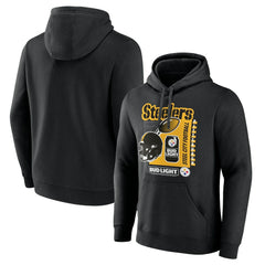 NFL Pittsburgh Steelers Bud Light Pullover Hoodie