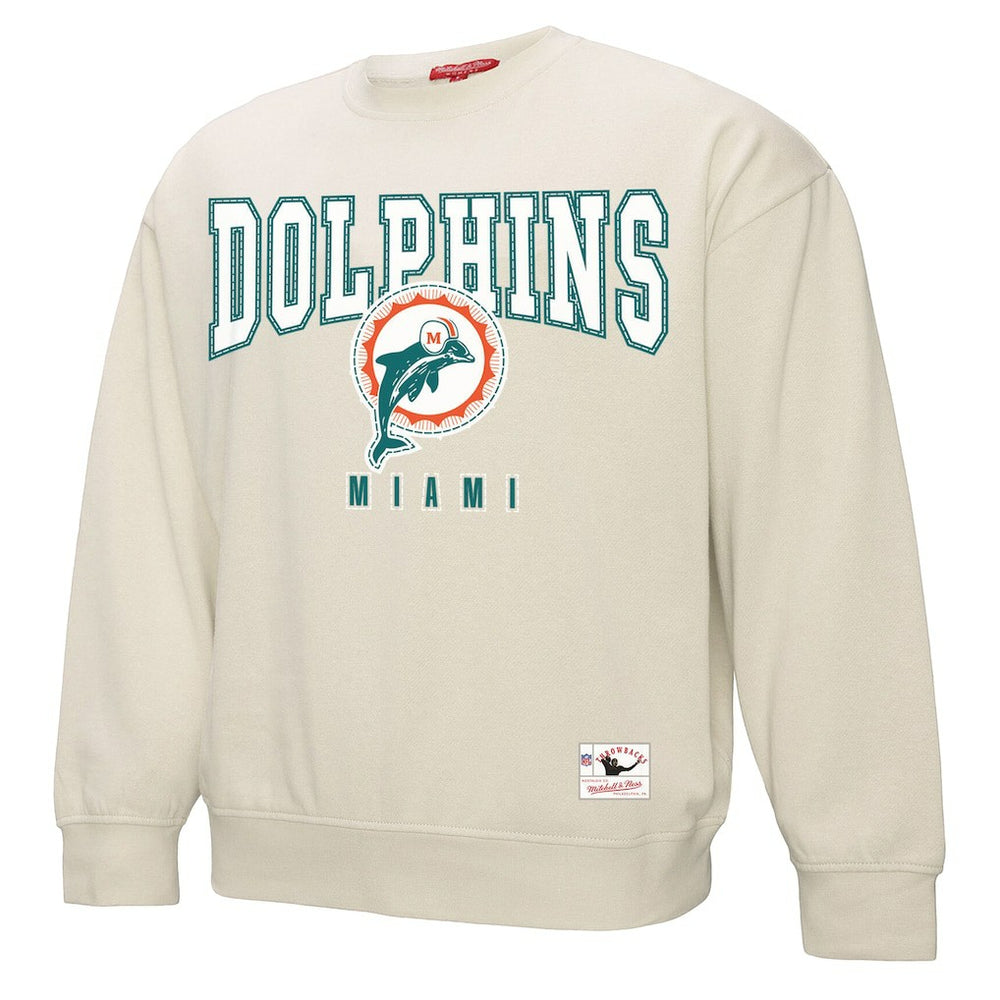 NFL Miami Dolphins Women's Fandom Fleece Pullover Sweatshirt