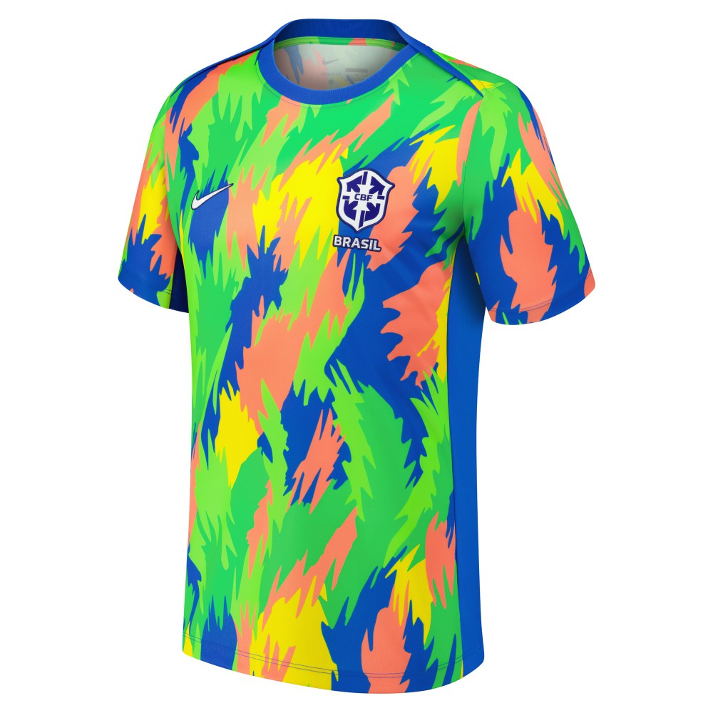 Brazil Women's National Team 2025 Academy Pro Pre-Match Performance Top / Soccer Sale